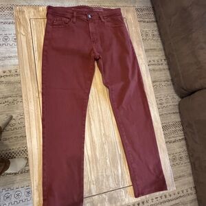 AG Jeans - Tellis - Modern Slim - Red Jeans